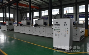 NMT-TZ-88纖維材料，先預(yù)熱再浸膠再固化預(yù)熱固化隧道爐(威海光威)